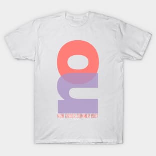 New Order Summer 1987 T-Shirt